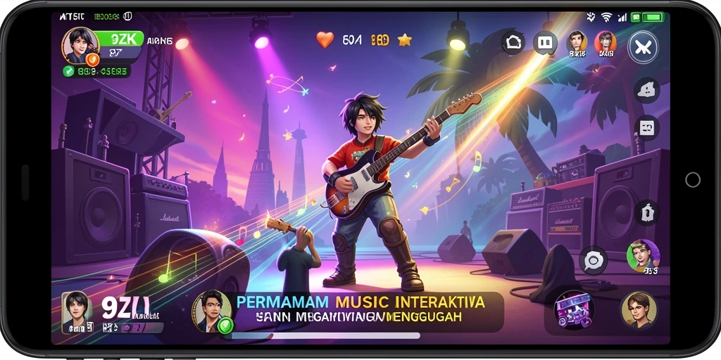 Tampilan gameplay 9ZK yang interaktif dan menyenangkan.