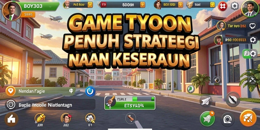 Tampilan gameplay menarik dari BOY303 yang menunjukkan aksi Tycoon.