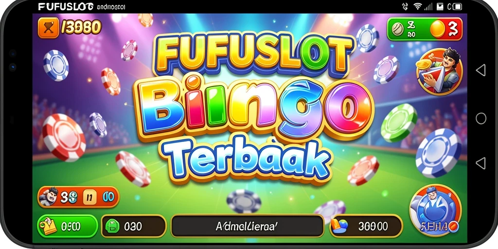 Tampilan menarik dalam permainan Bingo FUFUSLOT yang penuh warna.