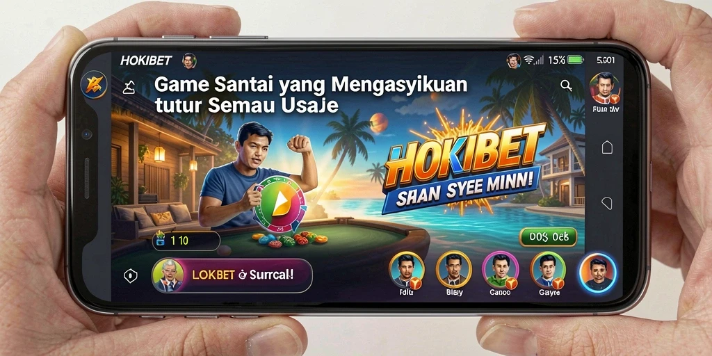 Screenshot gameplay HOKIBET yang menampilkan keseruan bermain.
