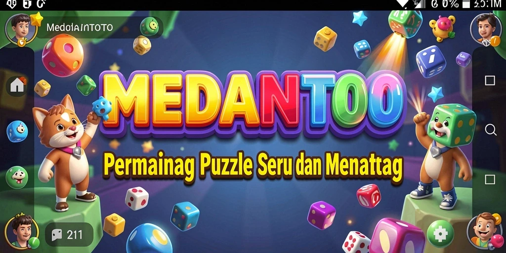 Gameplay menarik dalam puzzle MEDANTOTO yang menantang.