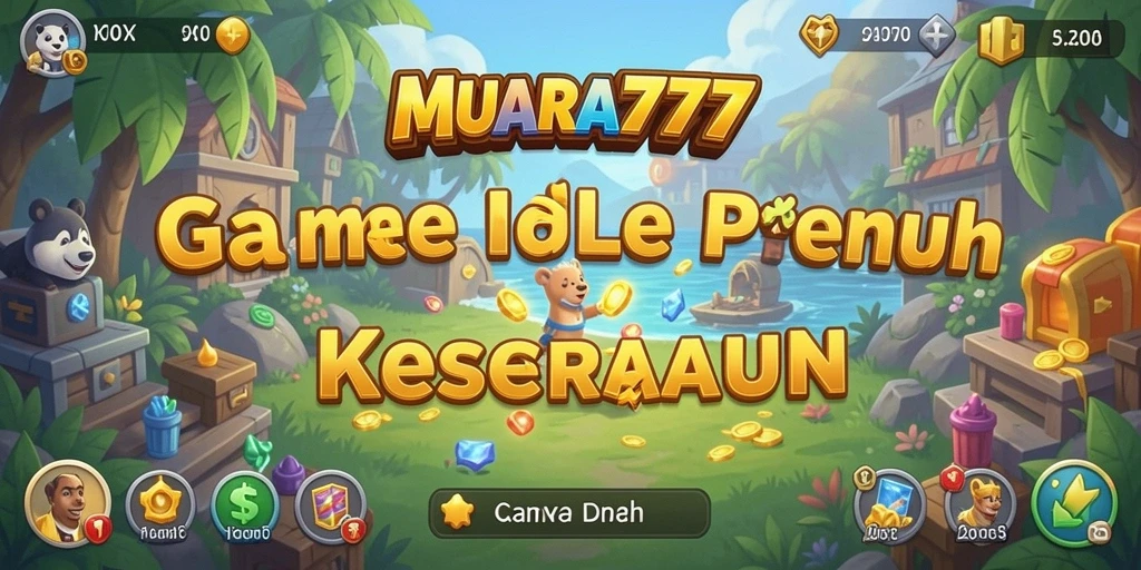 Tampilan gameplay Idle yang menarik dalam MUARA777.