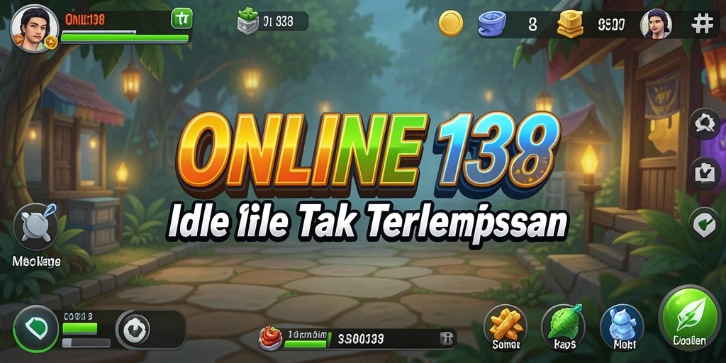 Tampilan gameplay ONLINE138, menampilkan fitur Idle yang menarik.